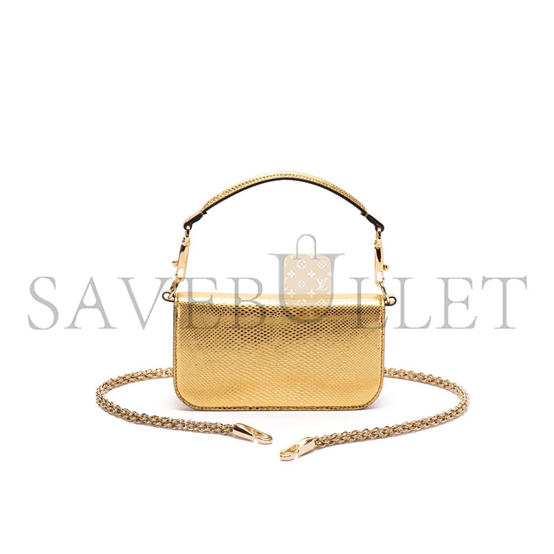 Va1e*ntin0 garavani alltime metallic shoulder bag (20*11*5cm)